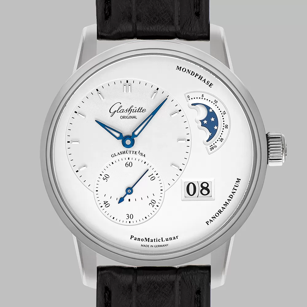 Glashutte Original Pano Collection PanoMaticLunar 40mm 1-90-02-42-32-05