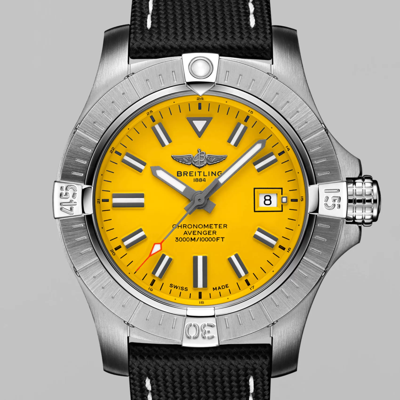 Avenger Automatic Seawolf Stainless Steel Yellow 45MM A17319101I1X1